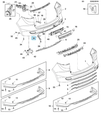 PSA 13300749 Part GM 13300749, GM 1406327