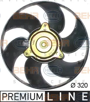 PSA 1253.66 Fan Motoru 125366 GA201674 125467 125470 125333 GA200304 951094 125363 69422373010 70669410