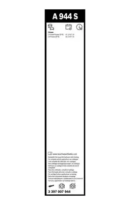 PSA 1611558180 Flat Blade 1609429280 1609429080 1611558180 577894 298W0302 577895 WCP200250 119458 3397007944 1611558080