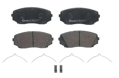 BREMBO P 54 060 Fren Balatası On Mıtsubıshı L200 2.2 Dıd 2019-/ Eclıpse Cross 2018-/ 420277 4605B475 MDB4146 L23233980B LDY33323Z L2Y63328Z LEY93323Z 986494204 PSRK1187 343950